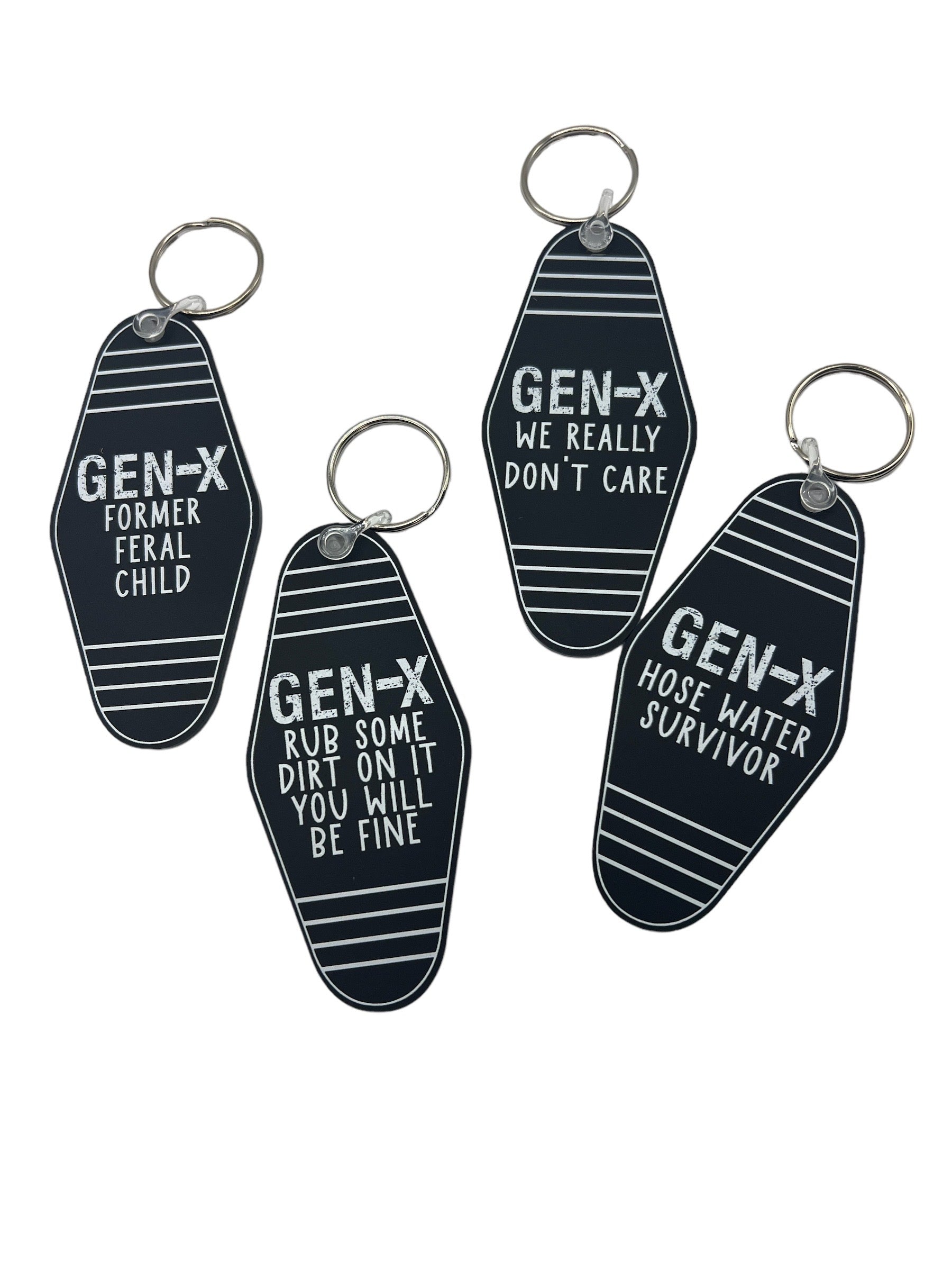 Gen X Motel Style Keychain