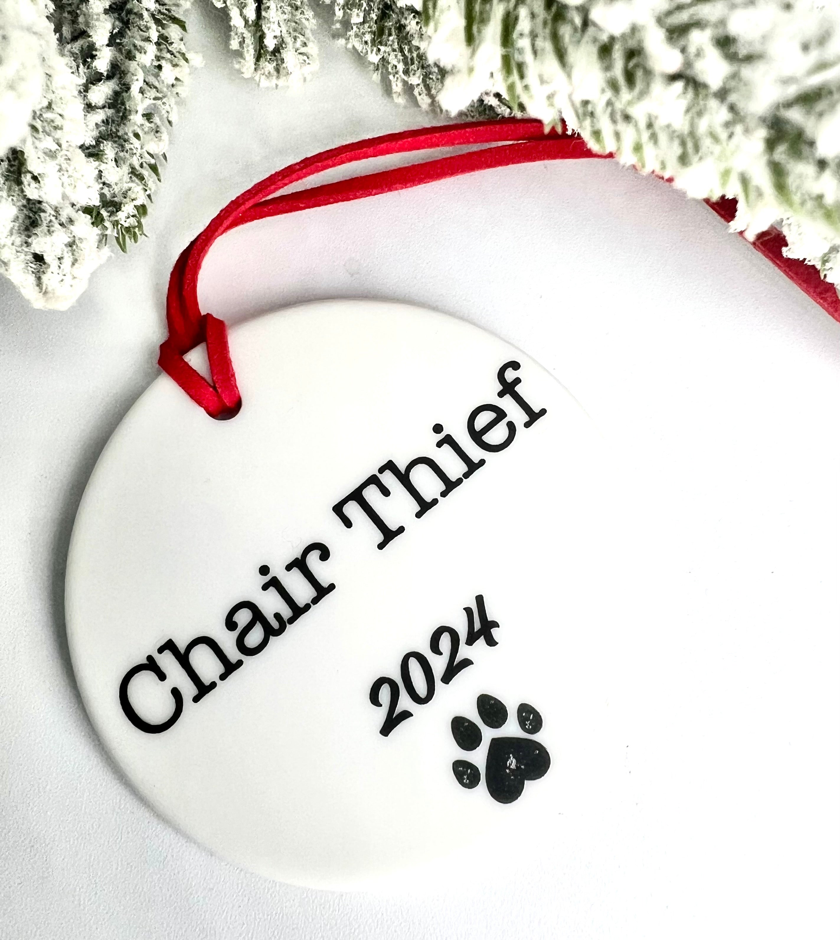 2025 Personalized Pet Ornament - Ceramic