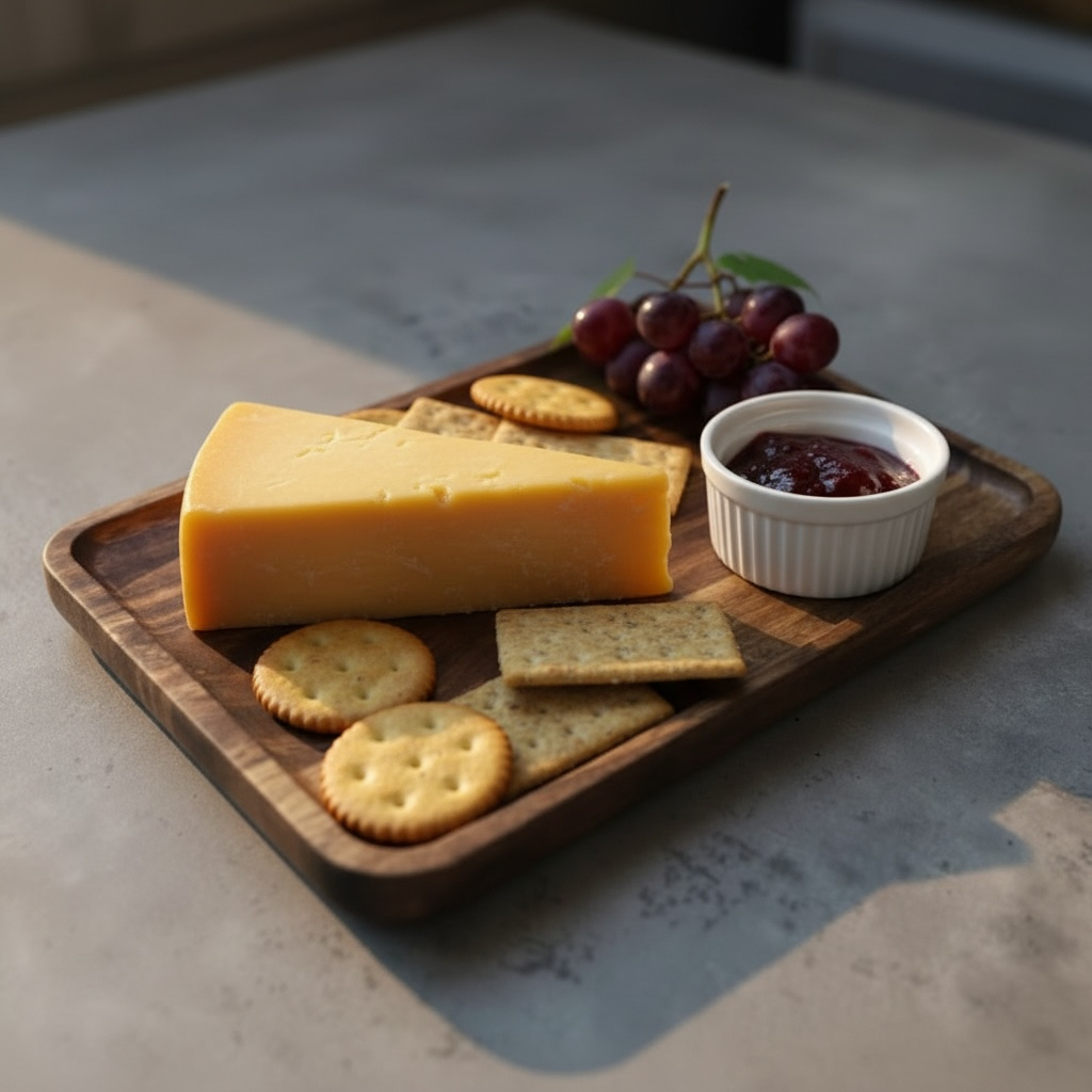 Acacia Wood Charcuterie Board – 10x6.75 Serving Tray for Cheese, Fruit & Entertaining