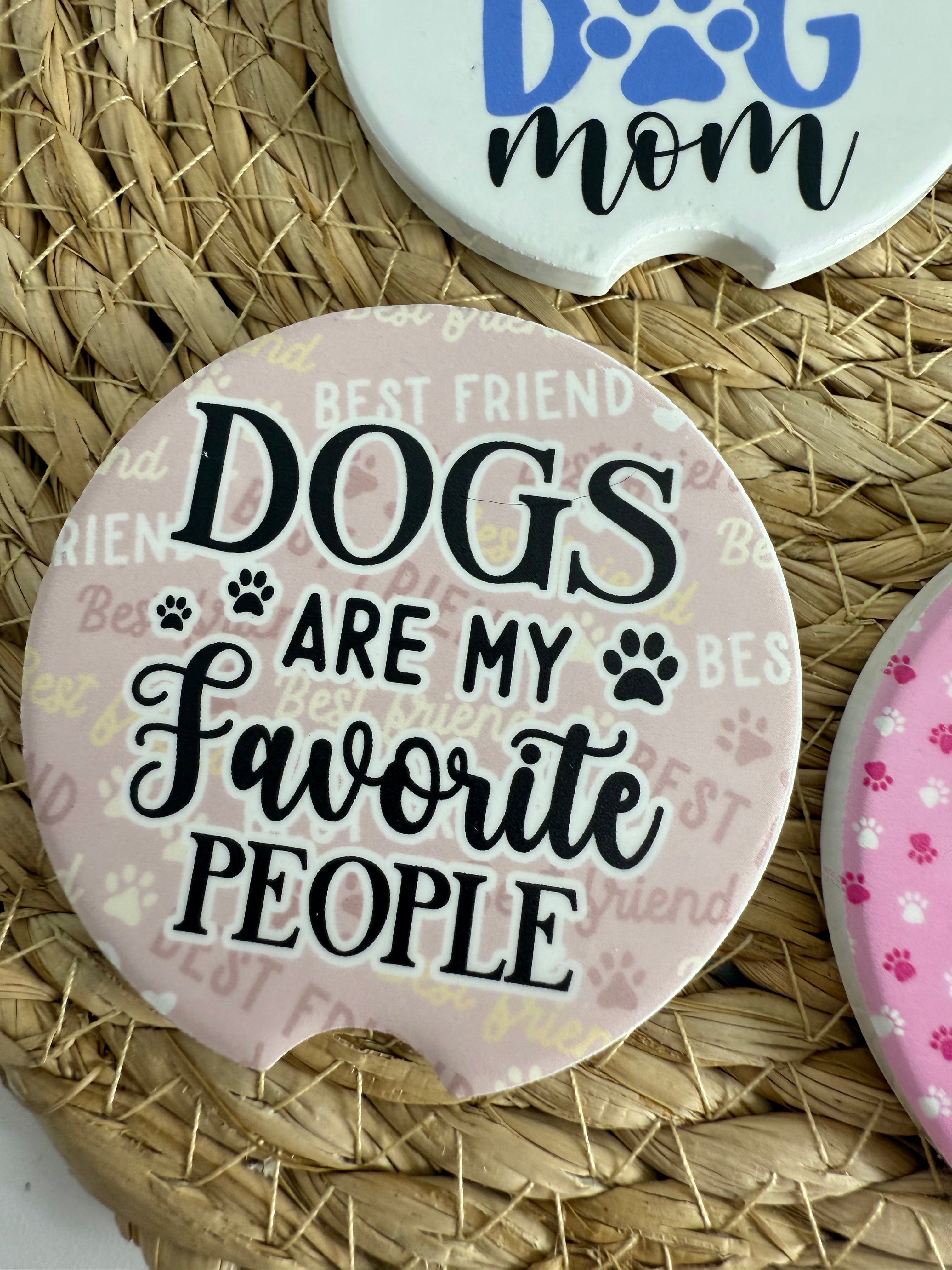 Car Coasters with Pawsibilities