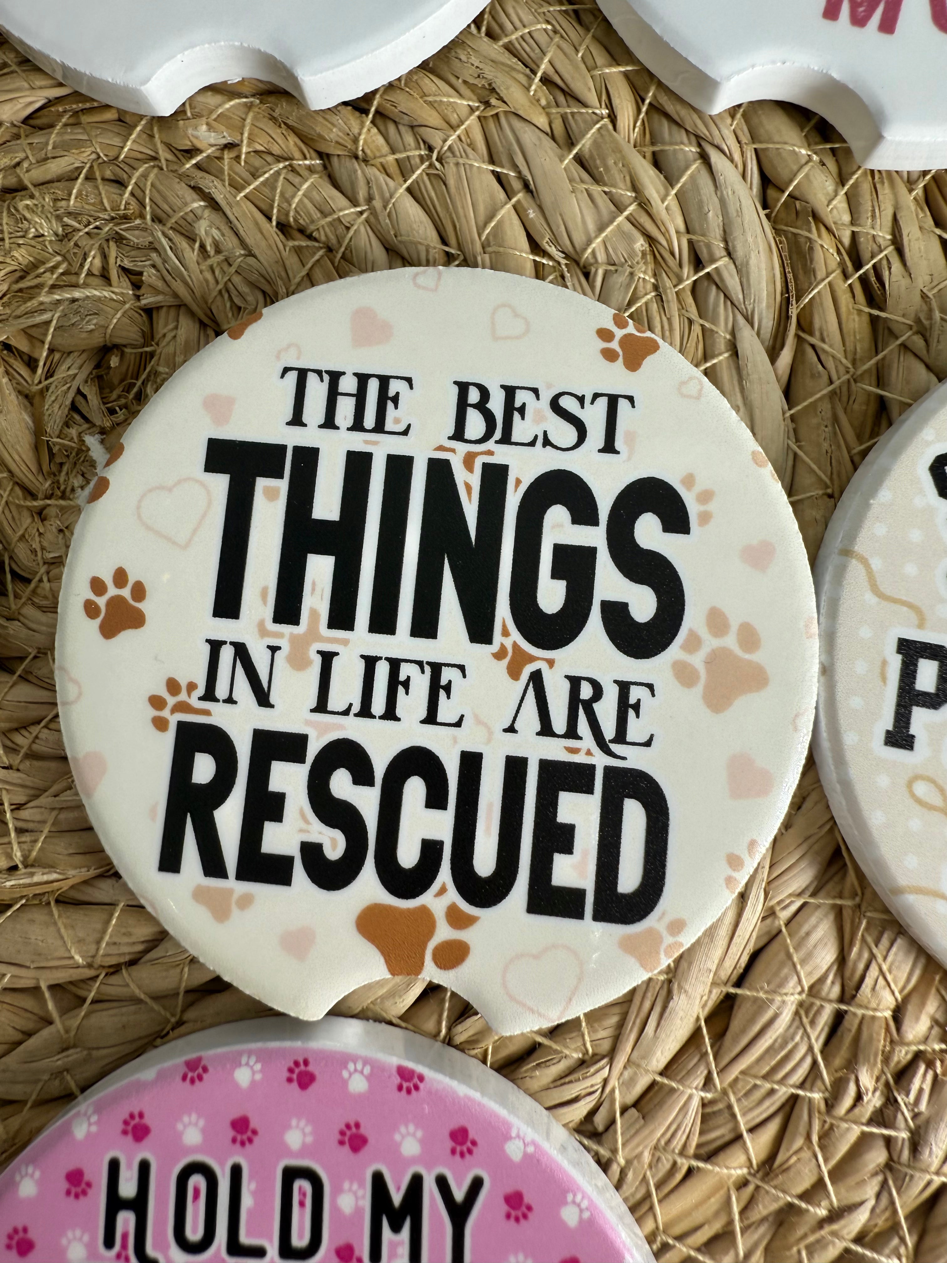 Car Coasters with Pawsibilities