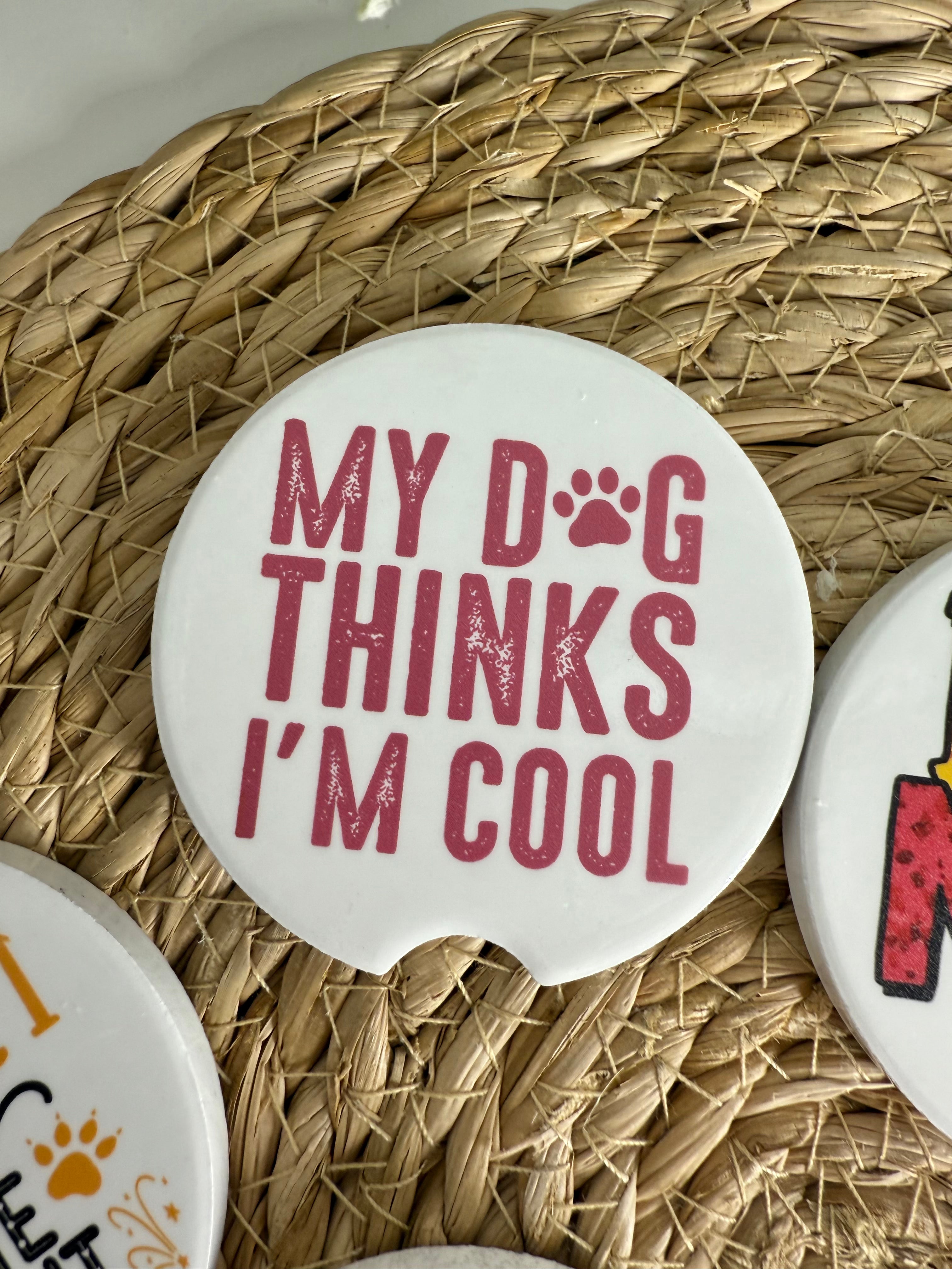 Car Coasters with Pawsibilities