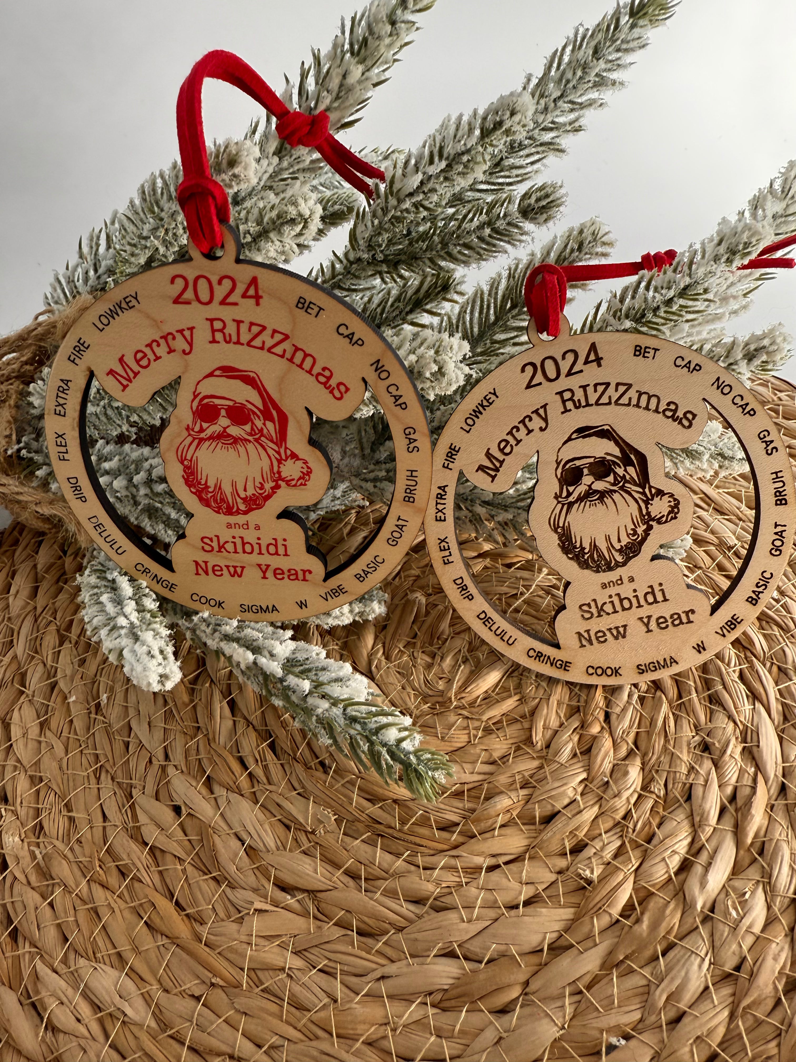 Merry Rizzmas Ornament