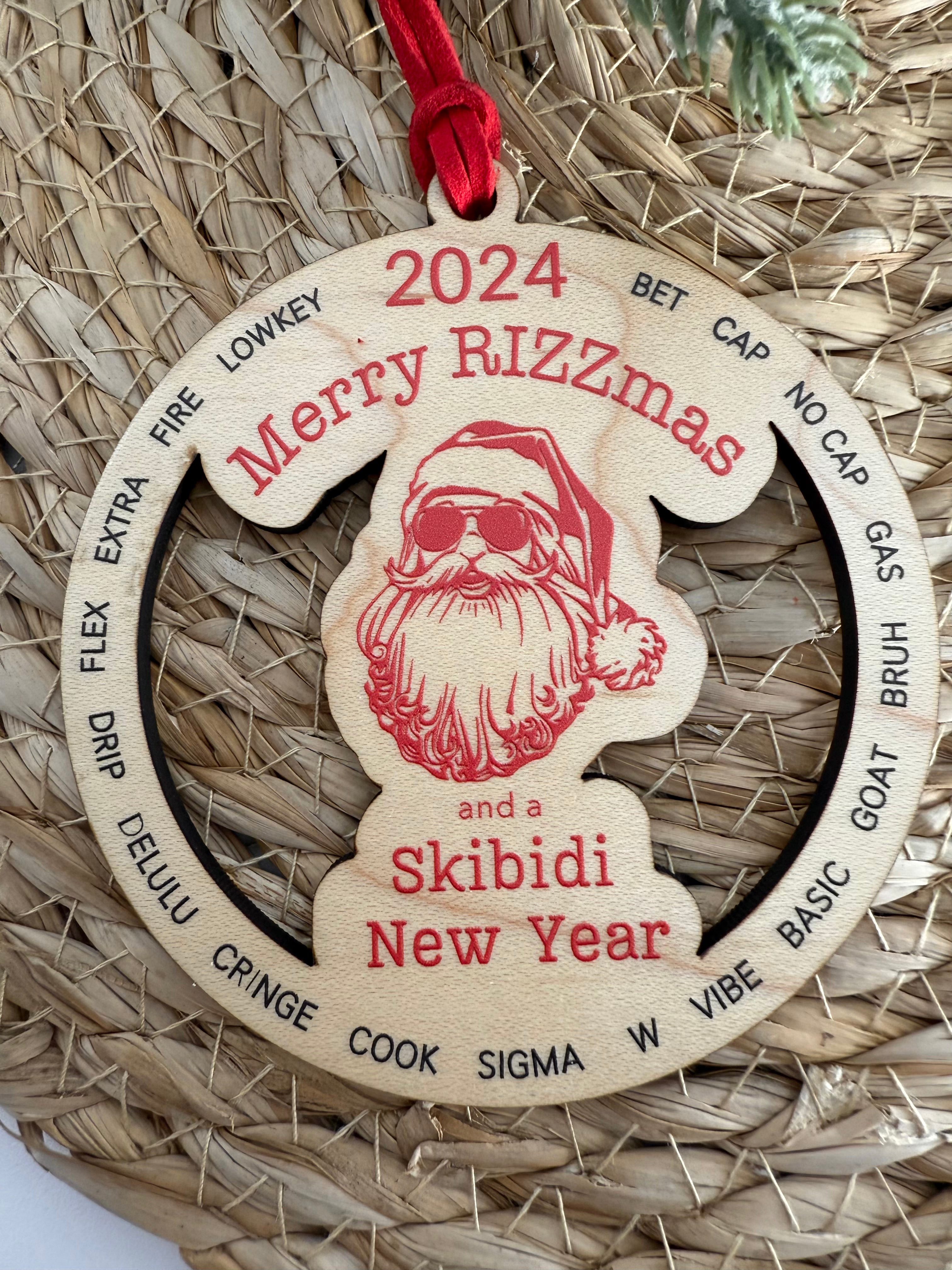 Merry Rizzmas Ornament