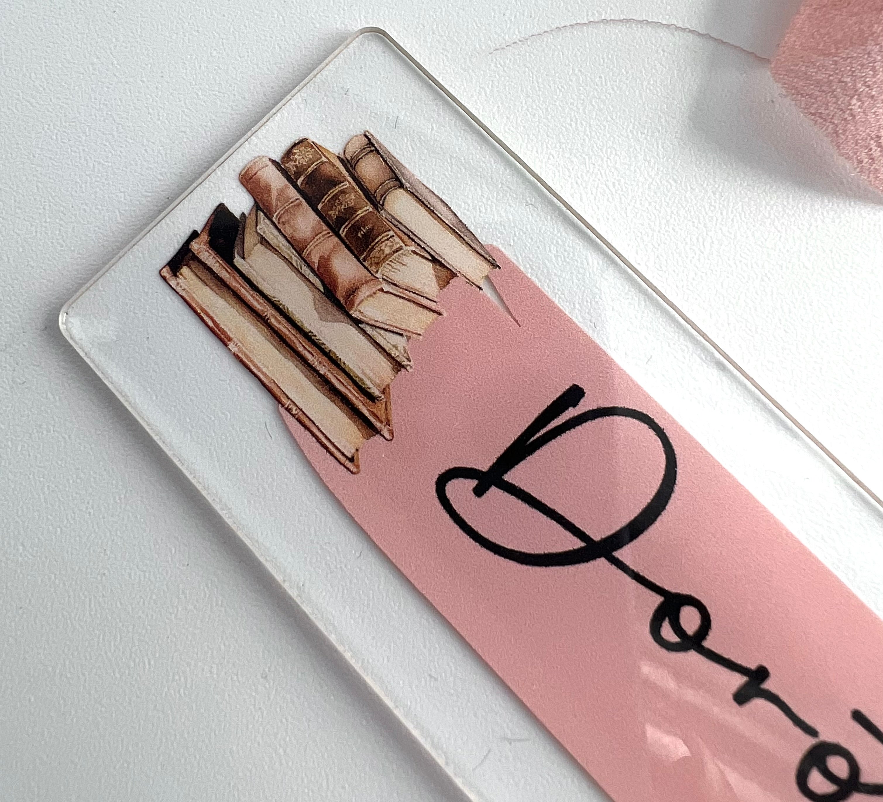Vintage Style Personaized Book Mark