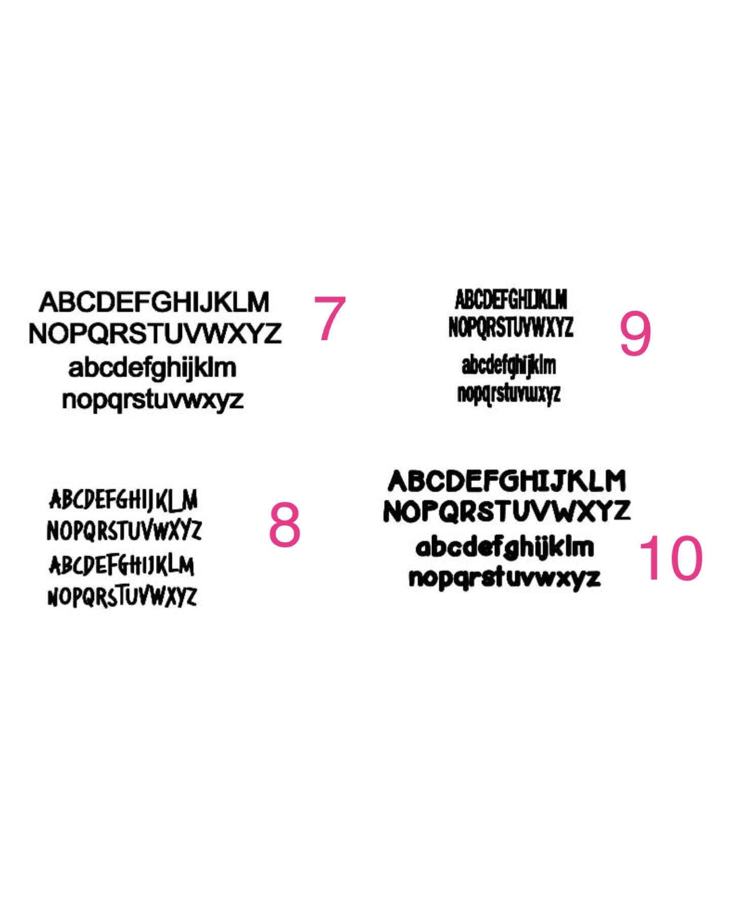 Custom Round with name and/or date