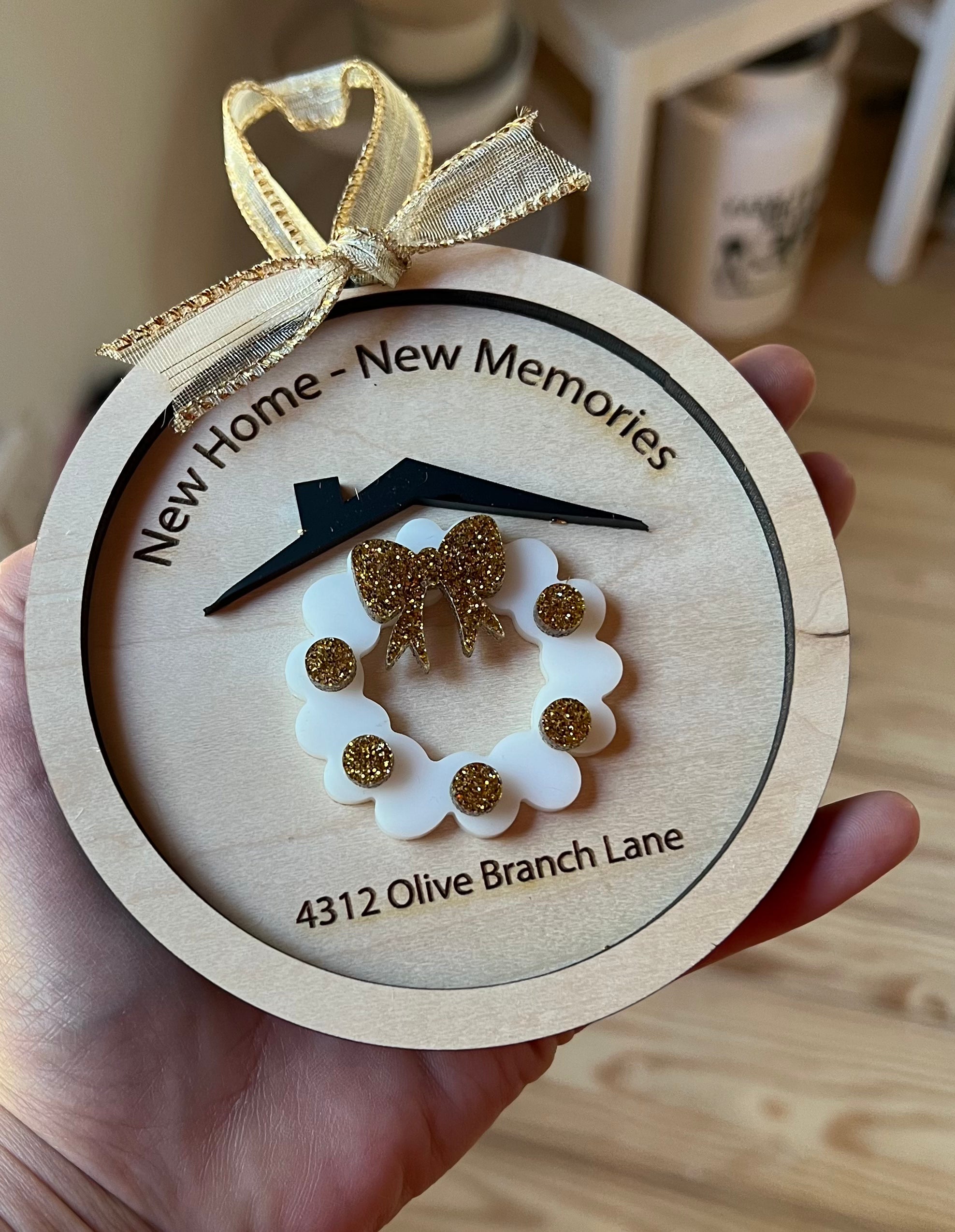 Milestone Ornament - New Home New Memories Ornament