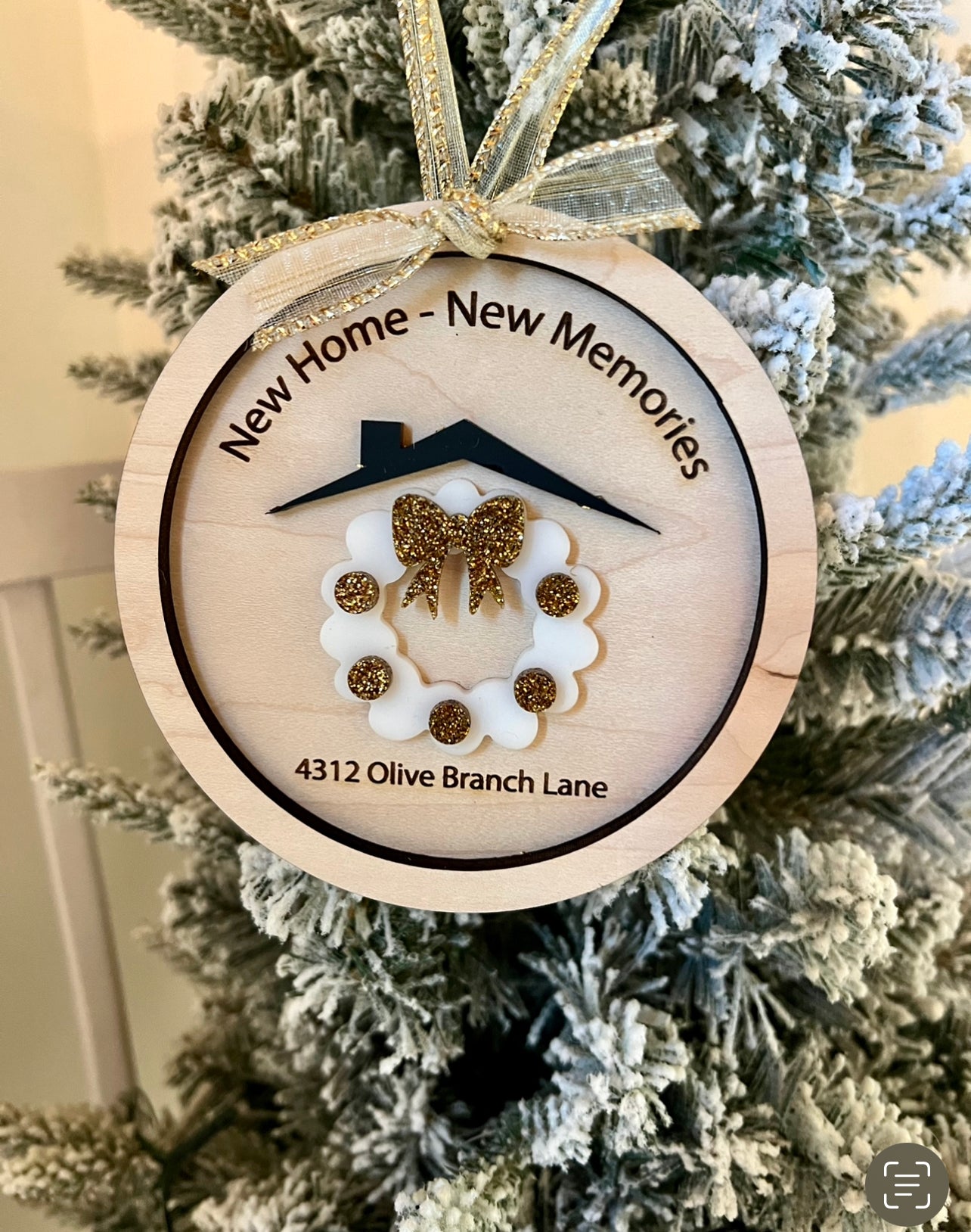 Milestone Ornament - New Home New Memories Ornament