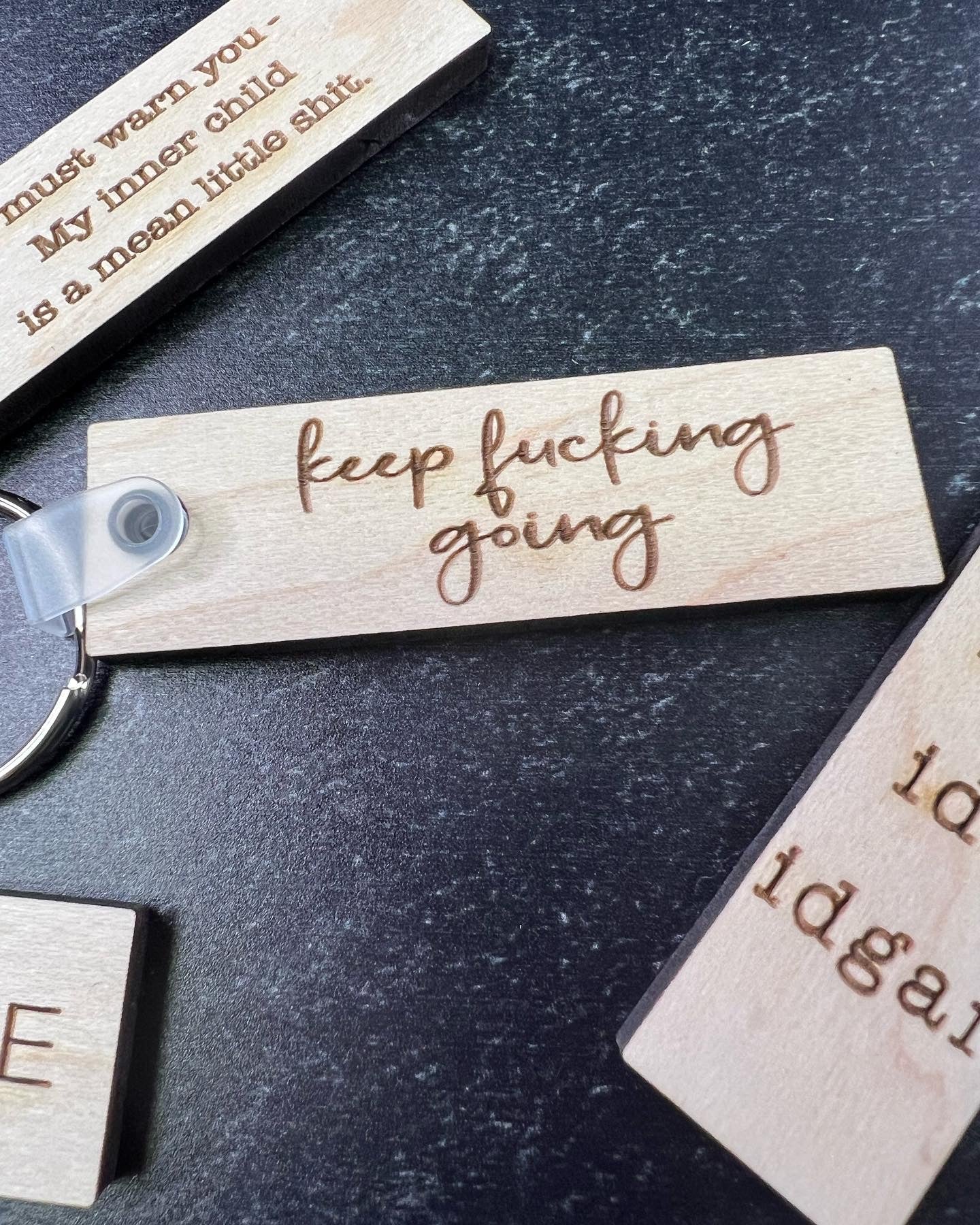 Key chain - Keep Going
