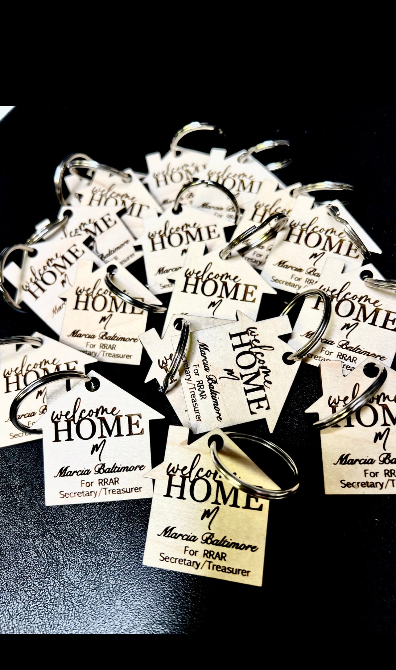 Promotional Keychains/House Design
