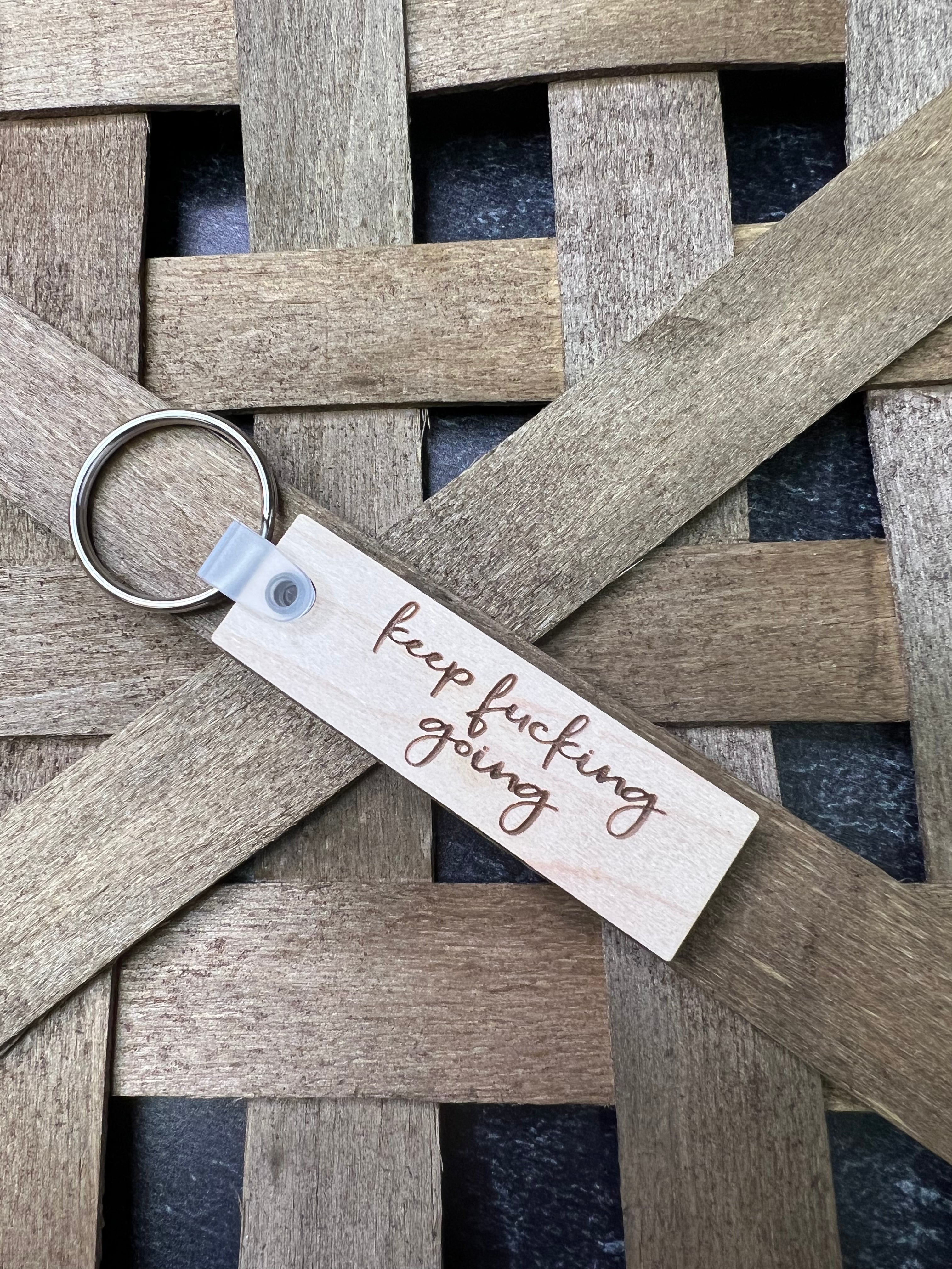 Key chain - Keep Going